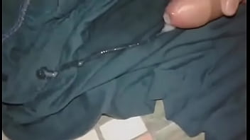 Young man with tight penis