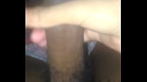 Stroking 7 inch cock