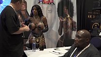 SUPER SEXY & STACKED MYSTIQUE GETS SHOWN SO MUCH LOVE AVN 2020! A TRUE LEGEND IN THE MAKING!
