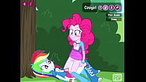 MLP - Clop - Pinkie Pie x Futa Rainbow Dash de PeachyPop34 (sonido agregado, HD)