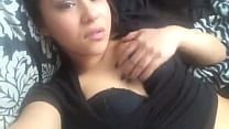 Sexy Latina Fingers Herself Till She Cums 2 min