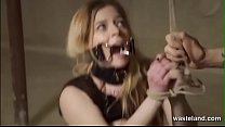 Blonde Bound And Toyed In BDSM Explorations