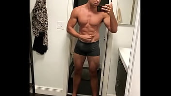 hard cock athlete in underwear