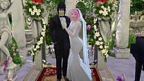 Parte 1 do casamento de Sakura Naruto Hentai Netorare Esposa Traiu o casamento Enganado Marido Corno Anime
