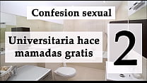Confissão sexual: She sucking for vice 2. Áudio espanhol.