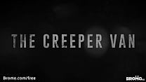 Two Sexy Muscular Men Had Wild Sex In The Creeper Van - BROMO
