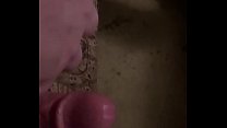 Using 8 inch dildo to squirt and cum