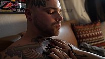 TATTOOED COUPLE ROUGH SEX TEASER - I CAN SLAP TOO!