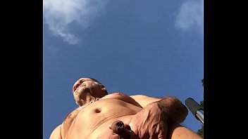 outdoor orgasm with cockring