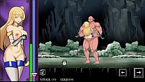 Golden Senki Female Warrior novo jogo de jogo hentai. Linda garota hentai fazendo sexo com grandes monstros orcs homens xxx ryona agindo