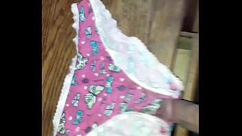 panties with butterflies of my cousin