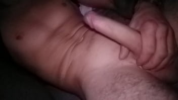 Playing with a penis