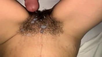 hairy mature with milk
