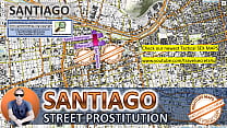 Santiago de Chile, Sex Map, Street Map, Massage Parlours, Brothels, Whores, Callgirls, Bordell, Freelancer, Streetworker, Prostitutes