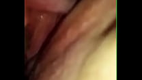 Female cum on my cock, and again on my tongue