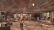 Modelo superior de Chyler Leigh de Fallout 4 Fashion