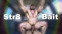 BAIT BUS - Lo stallone sexy Aspen ha indotto a fare sesso gay con Derek Bolt