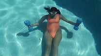 A melhor ginástica subaquática por Micha Gantelkina