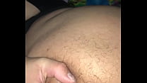 Playing with hot cum in my boy pussy