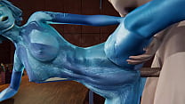 Halo - Кортана получает кримпай - 3D Порно
