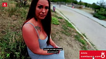 Latina viene scopata in PUBLIC a Berlino: Zara Mendez! CamBaron.com