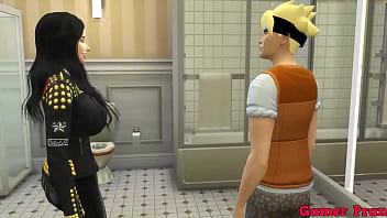 Grupo Pervertido Cap 6 Naruto e sua madrasta Hinata e a conhecida Hanabi ficam presos no banheiro e acabam tendo um encontro com a vizinha