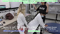 $CLOV Campus PD Folge 43: Blondes Partygirl verhaftet und von der Campus-Polizei durchsucht. Stacy Shepard, Raven Rogue, Doctor Tampa BondageClinic.com