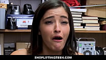 ShopliftingTeen.com - Hot Petite Brunette Teen Shoplifter - Emily Willis