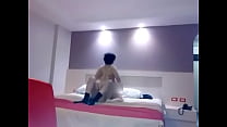 horny lady gets on very horny and enjoys it moving very well