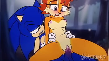 Sally being fucked in pussy Sonic The Hedgehog