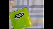 I masturbate with a flavored condom