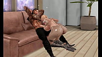 Busty wife and her interracial daily life ღ | Second Life