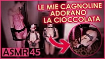 Mis perritos adoran el chocolate - Diálogos italianos ASMR