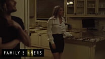 Horny Milf (Kayley Gunner) fode seu filho (Tyler Nixon) - família pecadores