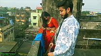 Indische bengalische Milf Bhabhi echter Sex mit dem Bruder des Mannes! Indischer bester Webserien-Sex mit klarem Audio