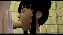 Naruto Hentai Episode 59 Madara invite un de ses amis et si elle peut prendre un bain avec lui, il finit par la baiser dans la baignoire