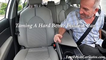 Taming A Hard Boner Inside A Car
