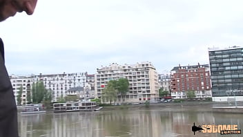 Horny Asian Hellsya gets anal by the Seine