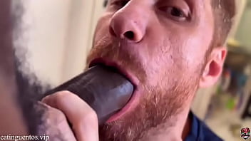 Sex, rim, piss and cum with a sexy ginger