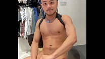 Asian gay jerking off / Rigby jerking off