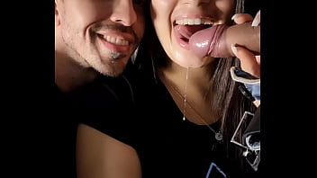 Жена со спермой в рот целует своего мужа, как Луана Казаки Артур Урсо