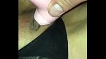 Playing with a clit sucker