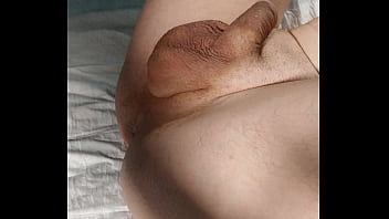 Ejaculation après doigté anal, massage de la prostate et fessée - Dominatrice
