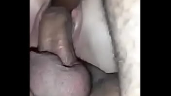 Two dicks in the married woman's pussy giving the skin