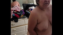 My wife masturbates with a big dildo