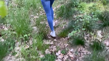 blowjob in the forest
