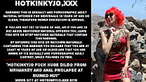 Hotkinkyjo joder enorme consolador de mrhankey y anal prolapso en ruined hut