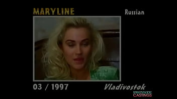 Russian Teen Maryline in the Private Casting