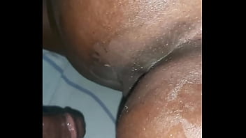I shove my big cock in my neighbor's wife's anus and she screams in pain