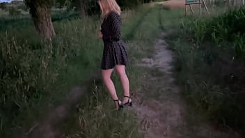 She is 19 and getting fucked by strangers in the forest tonight a BBC part 1 of 2